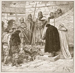 Eintreiben von Dane-Geld, Illustration aus 